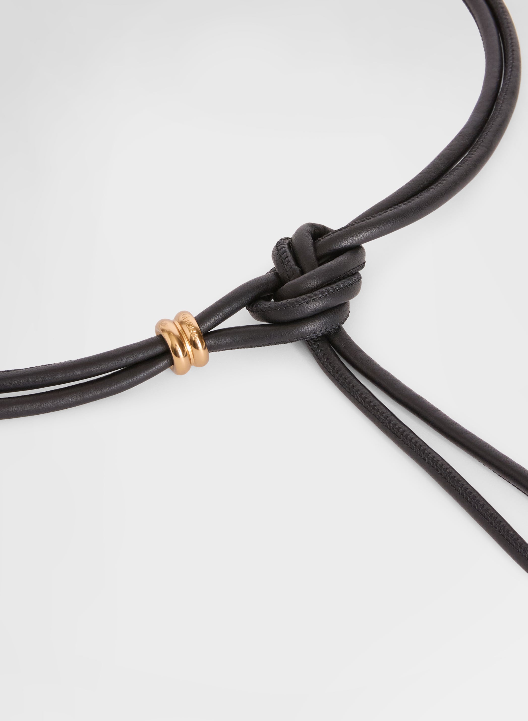 BELT NAPPA APOLO BLACK