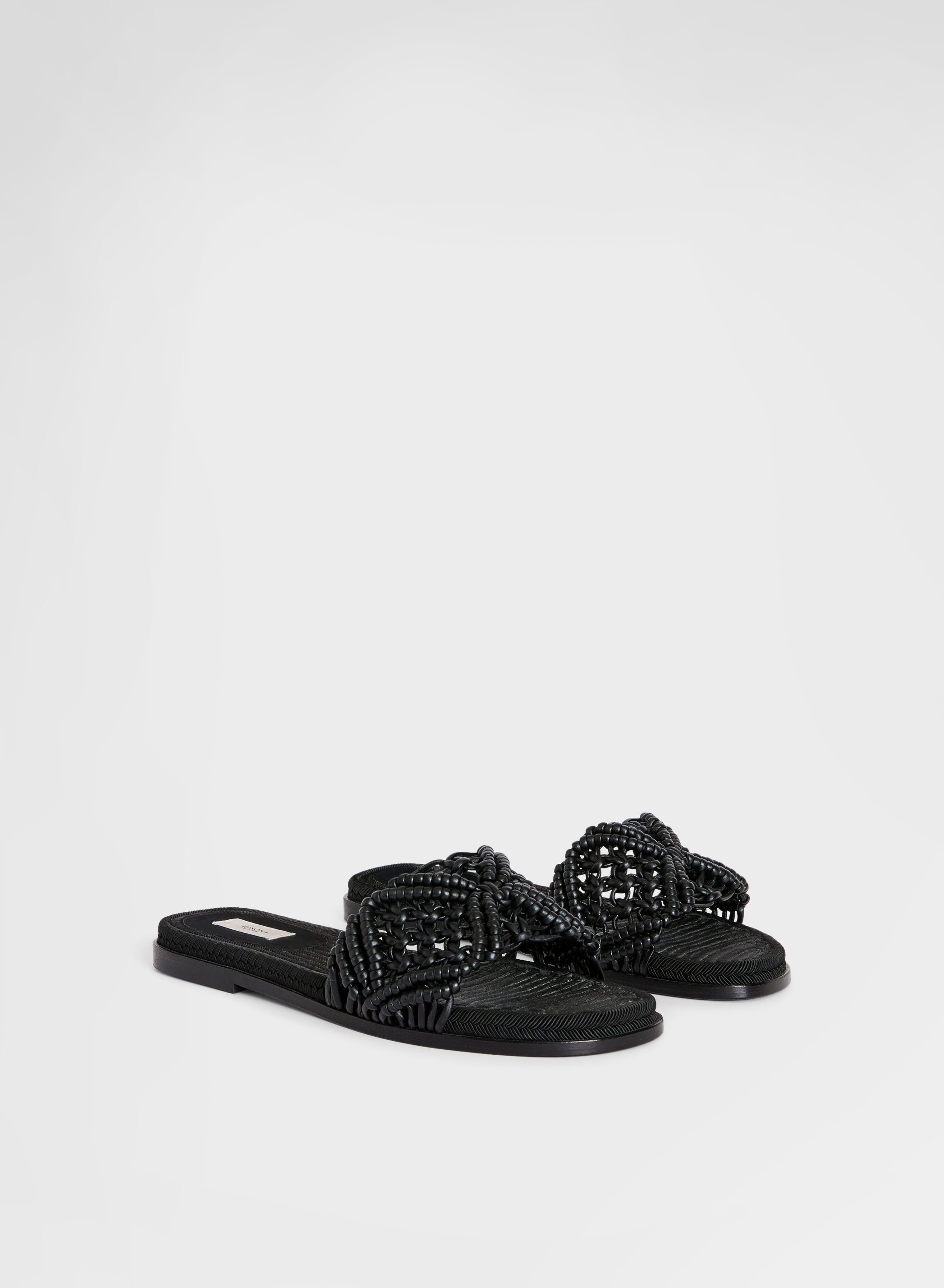 SLIP ON NAPPA BLACK