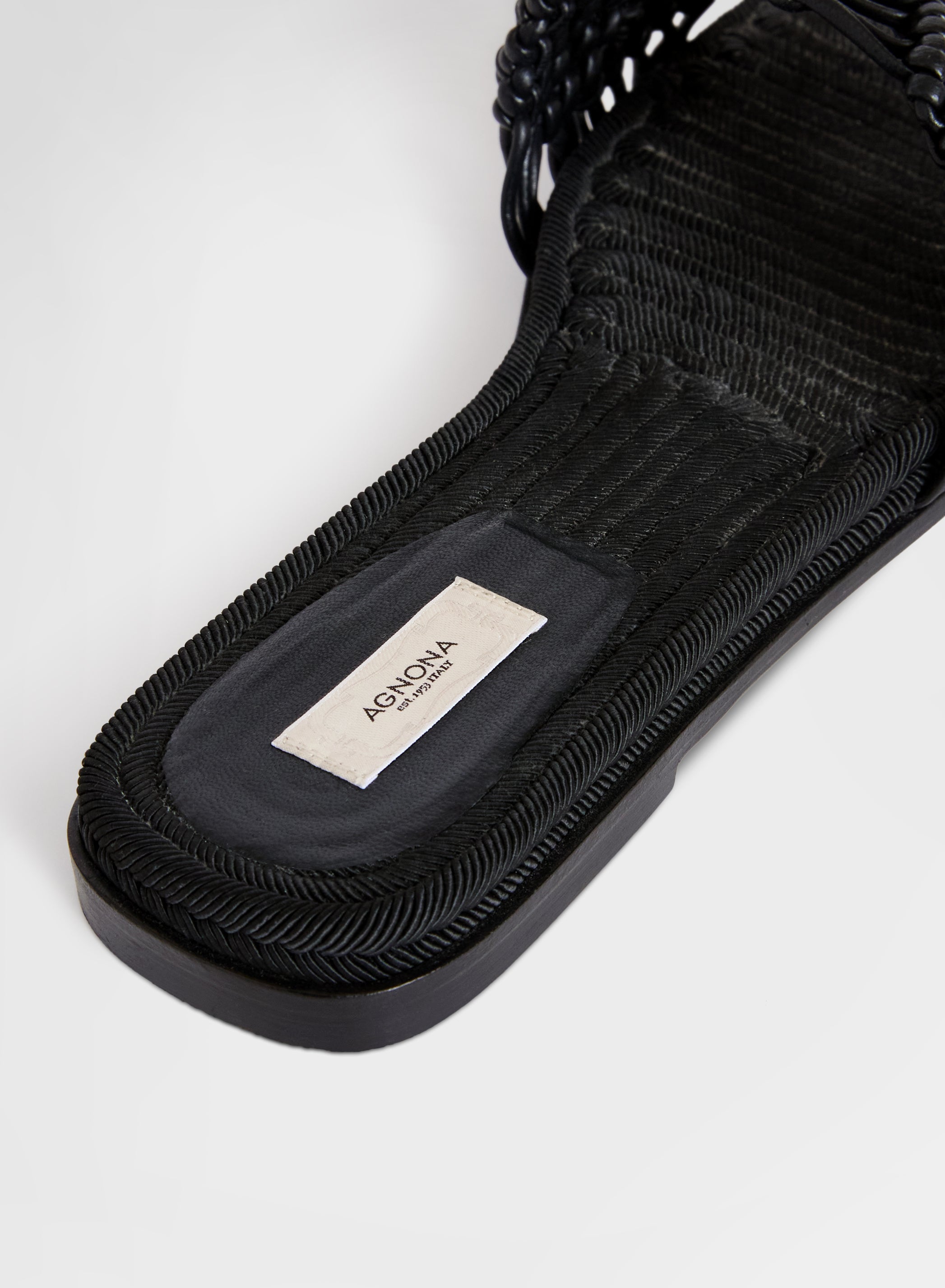 SLIP ON NAPPA BLACK