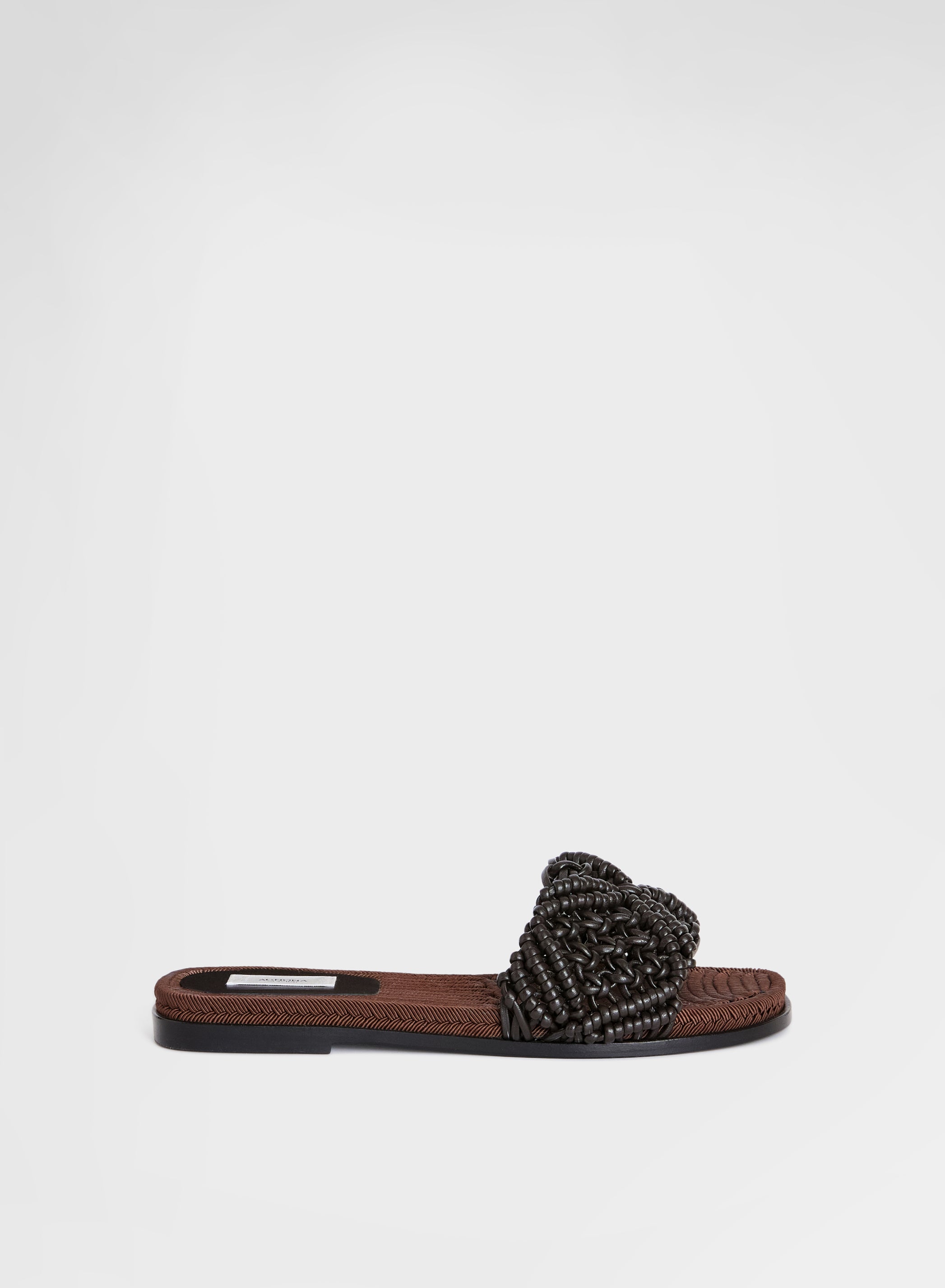 SLIP ON NAPPA CHOCOLATE