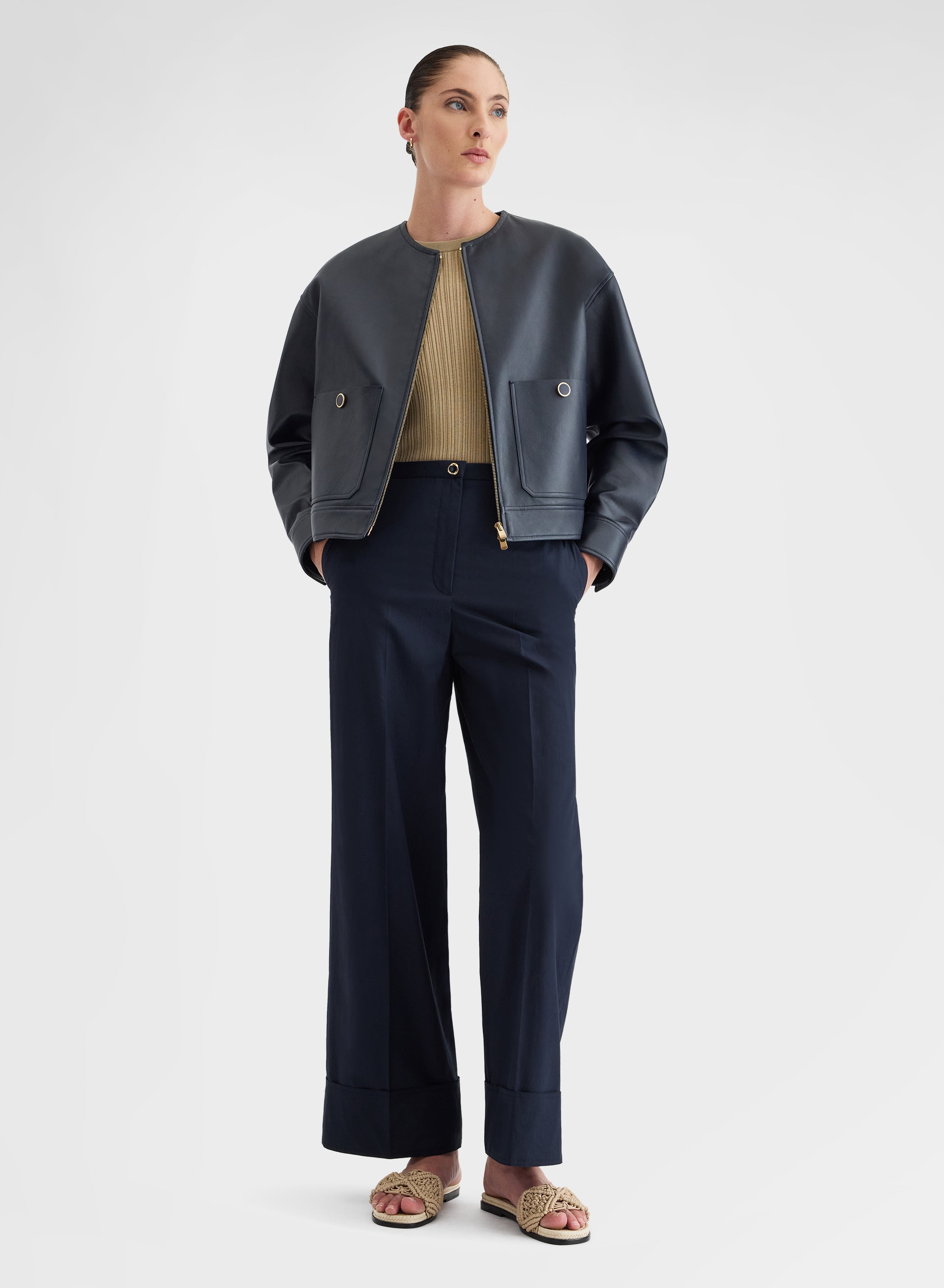 CABAN NAPPA CALIFORNIA NAVY