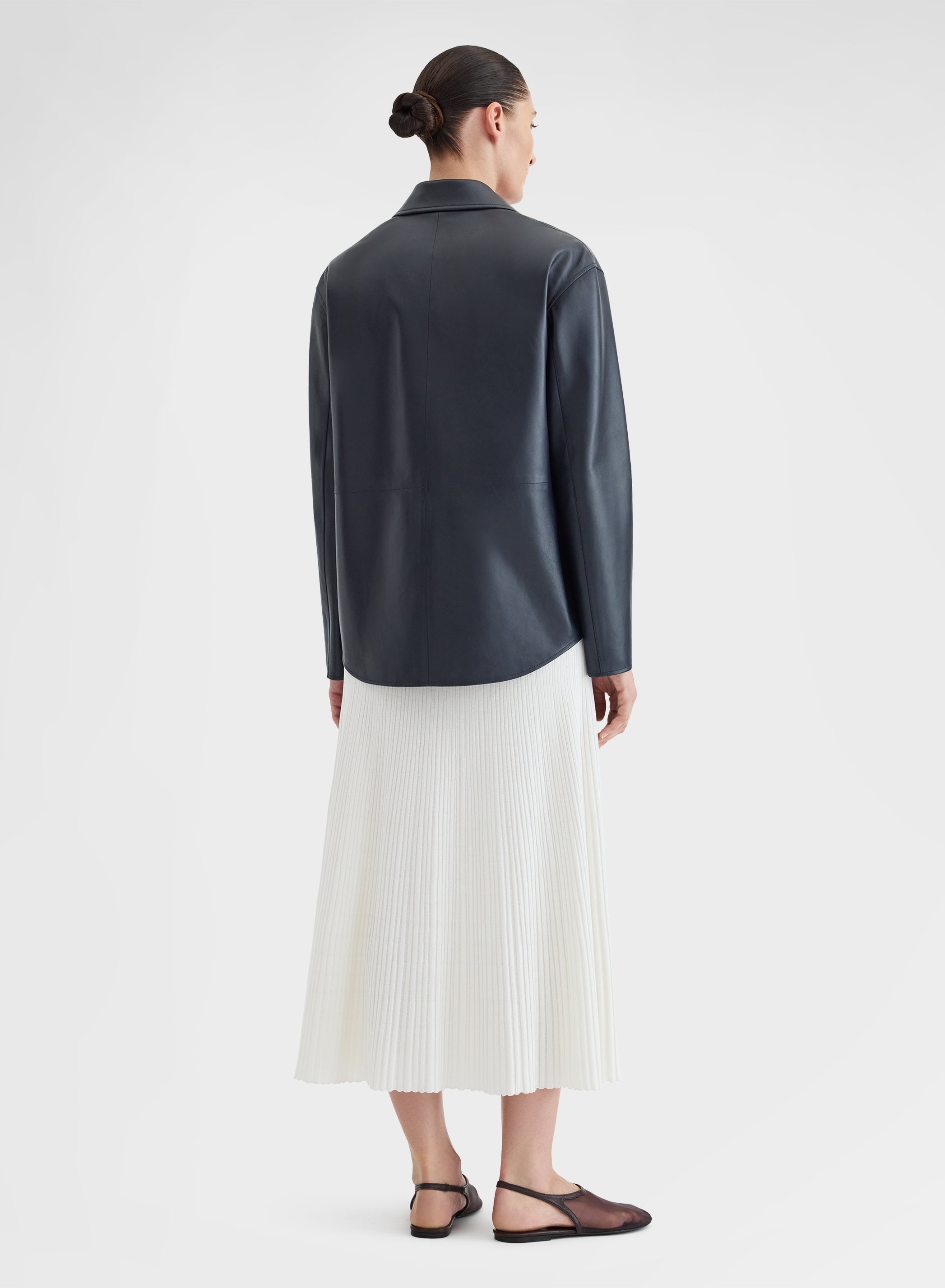 JACKET NAPPA CALIFORNIA NAVY