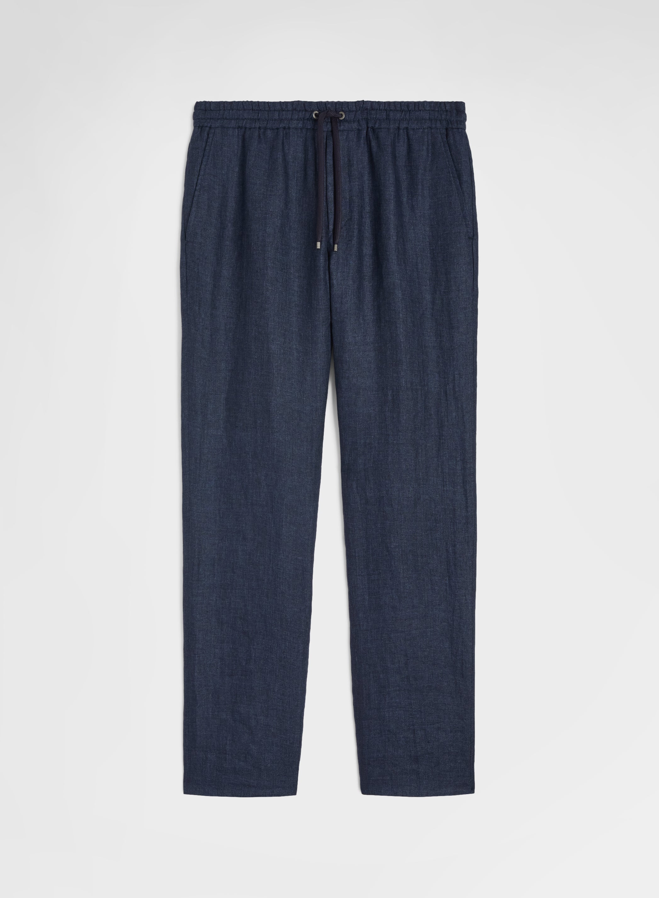 DELAVE LINEN PANTS NAVY