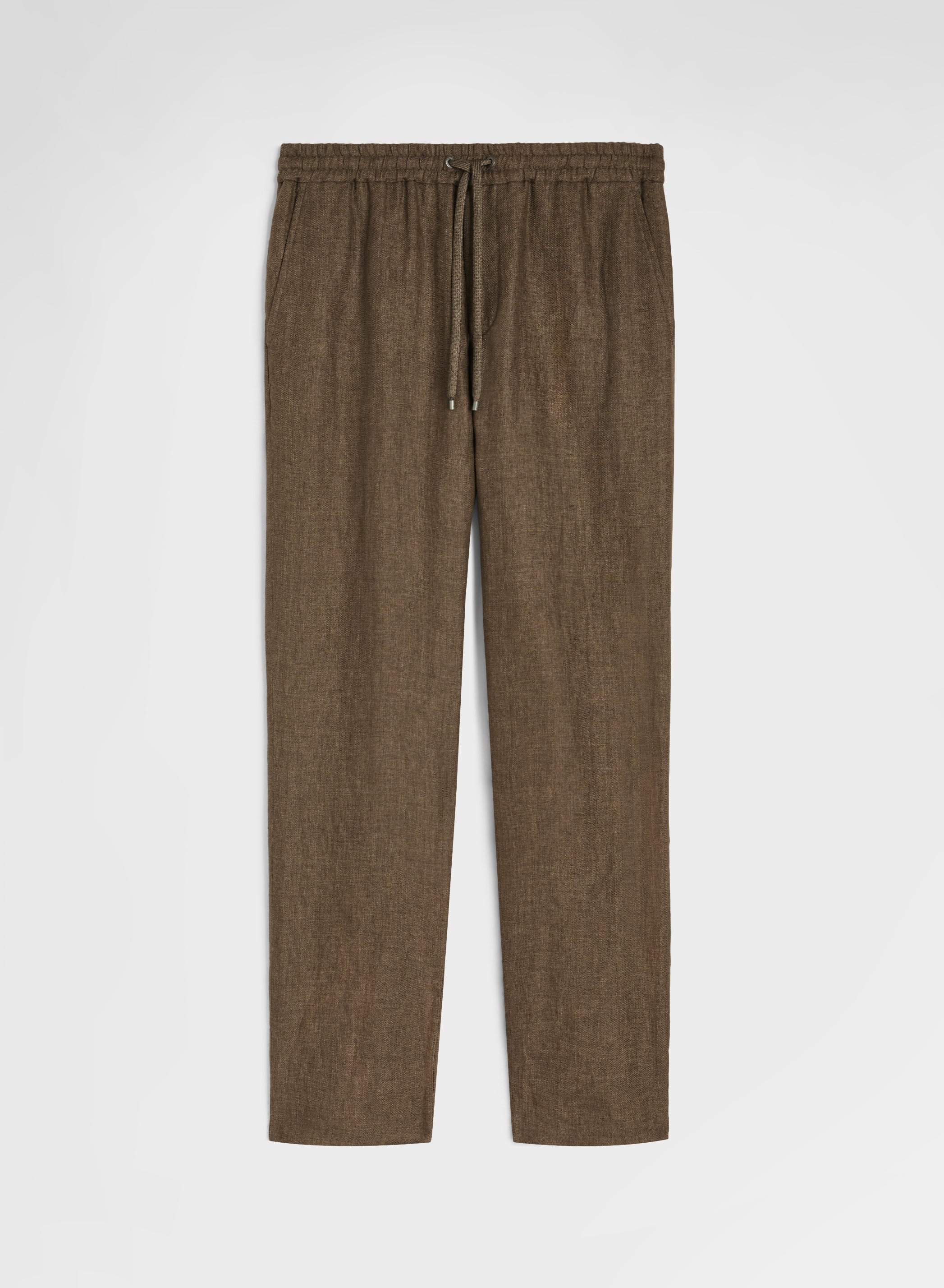 DELAVE LINEN PANTS KHAKI