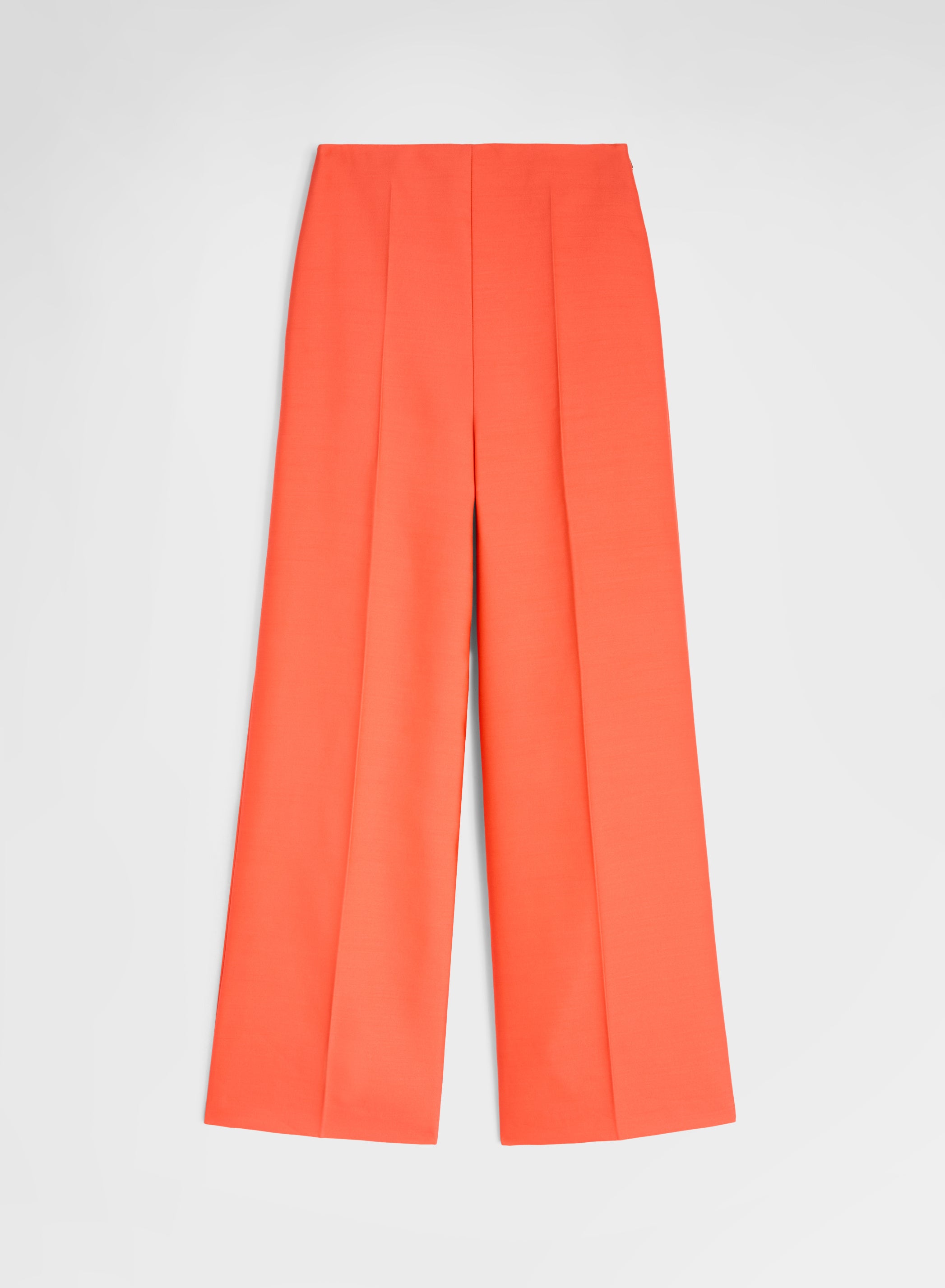 DOUBLE WOOL SILK PANTS SUNSET