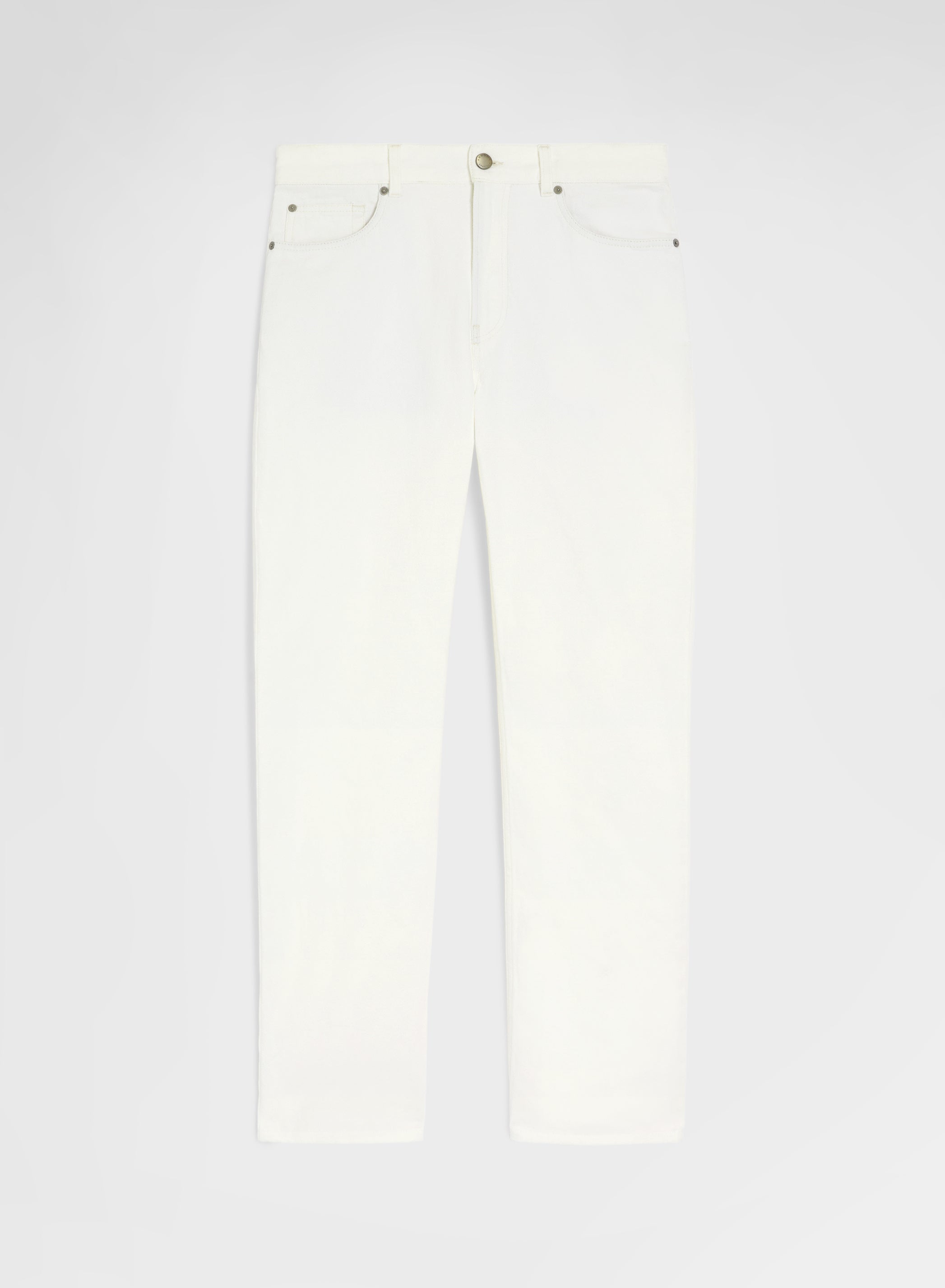 COTTON LINEN DENIM WHITE
