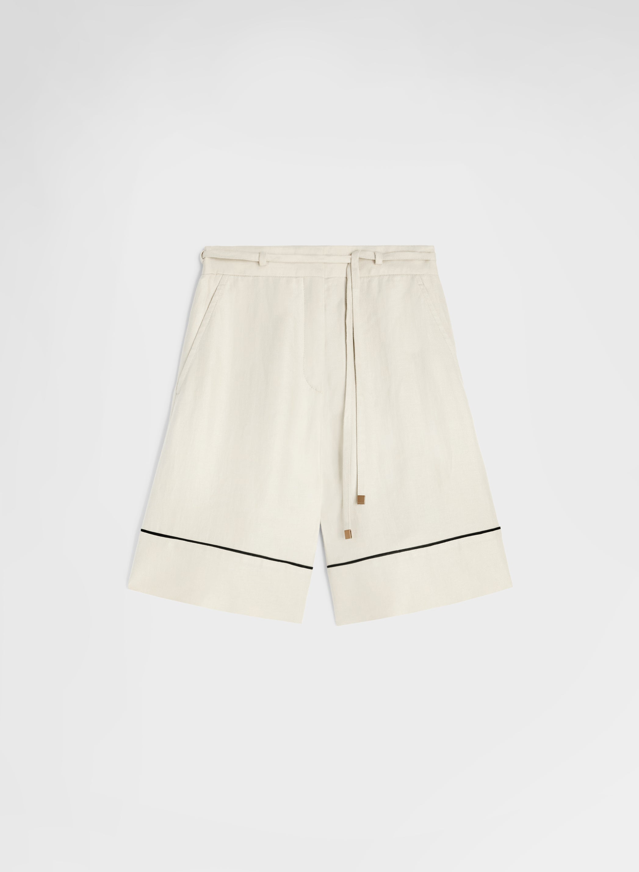 BATAVIA LINEN SHORTS BEIGE