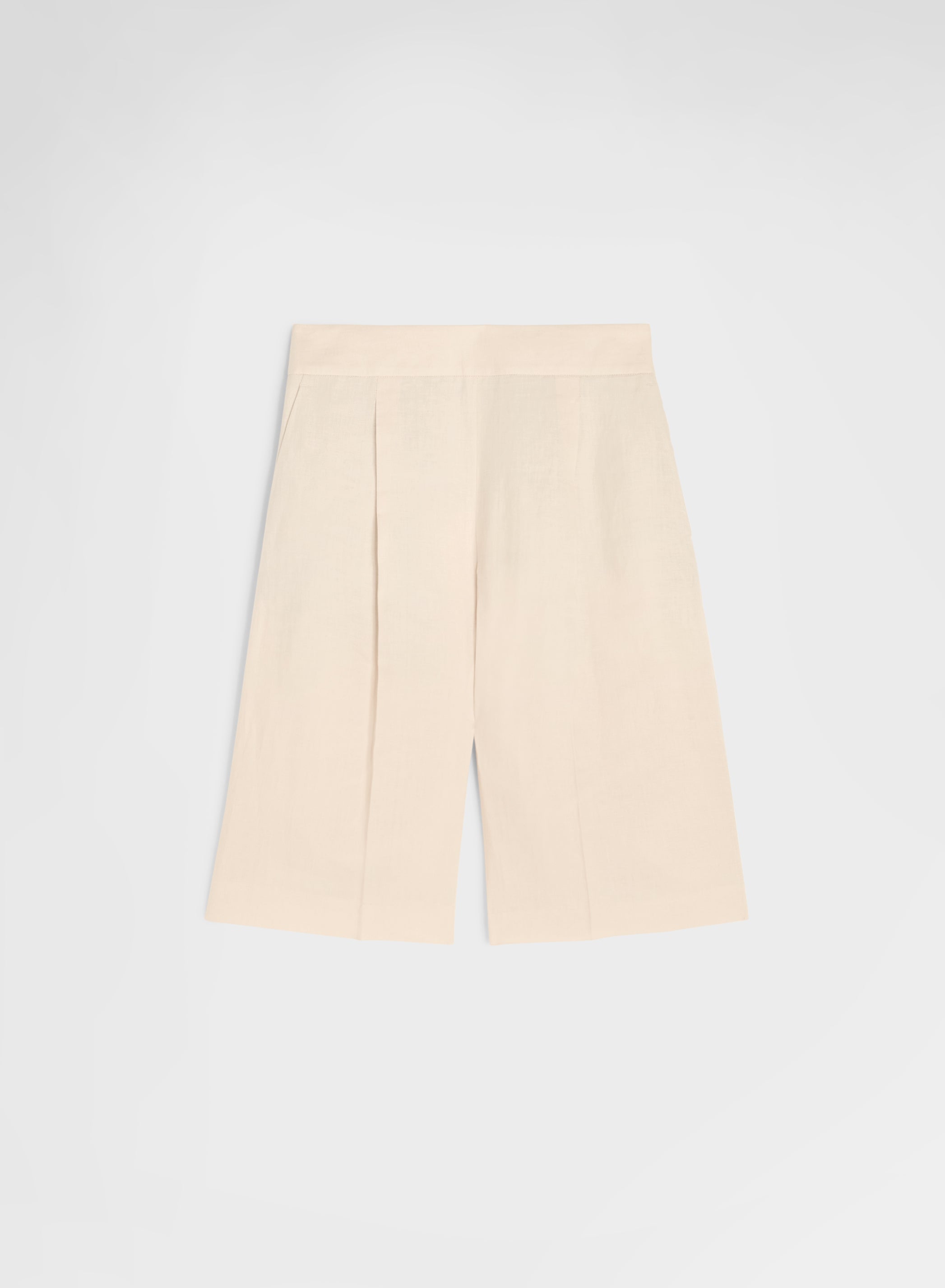 LIGHT LINEN SHORTS PEACH
