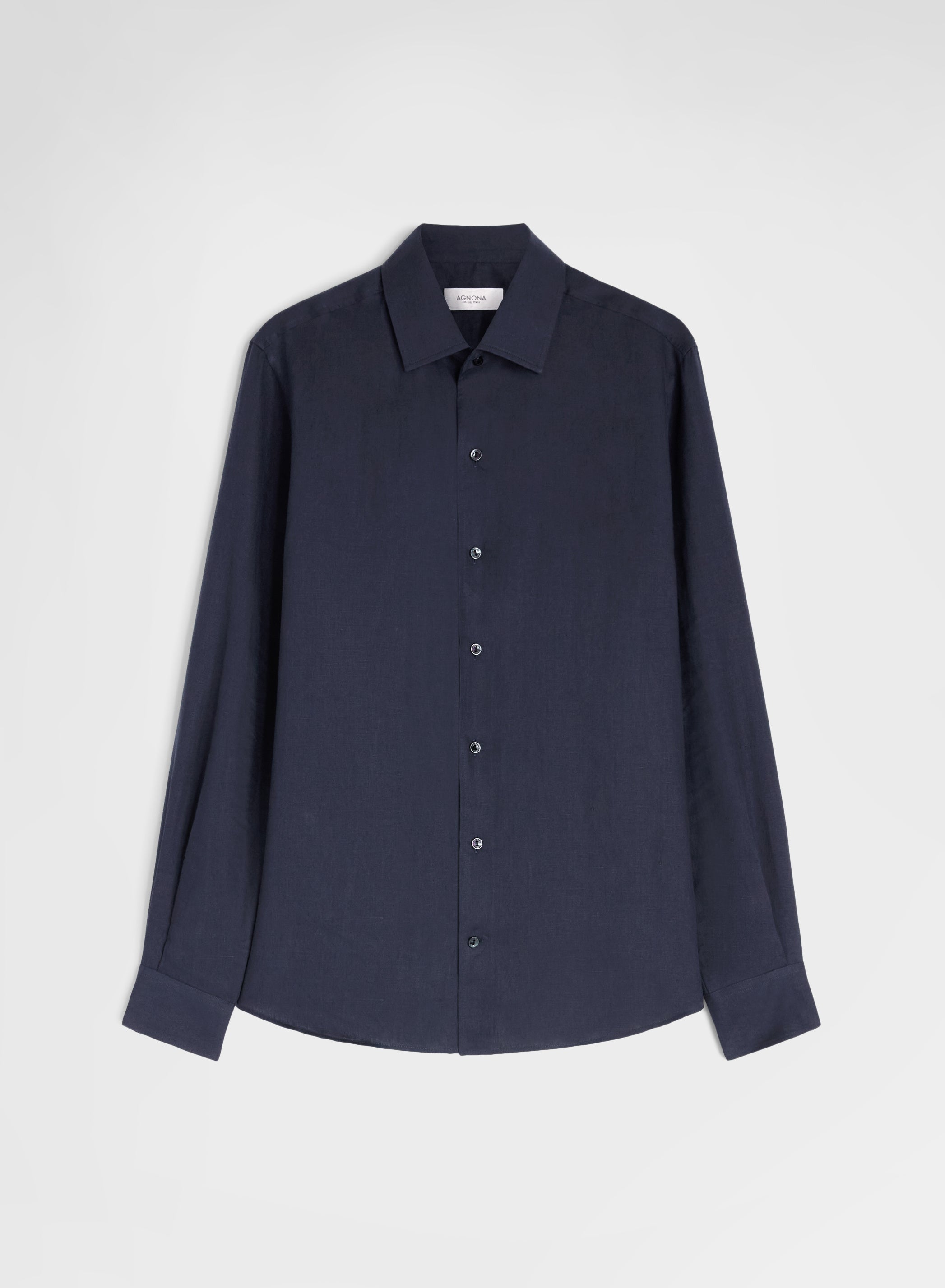 LIGHT LINEN SHIRT NAVY