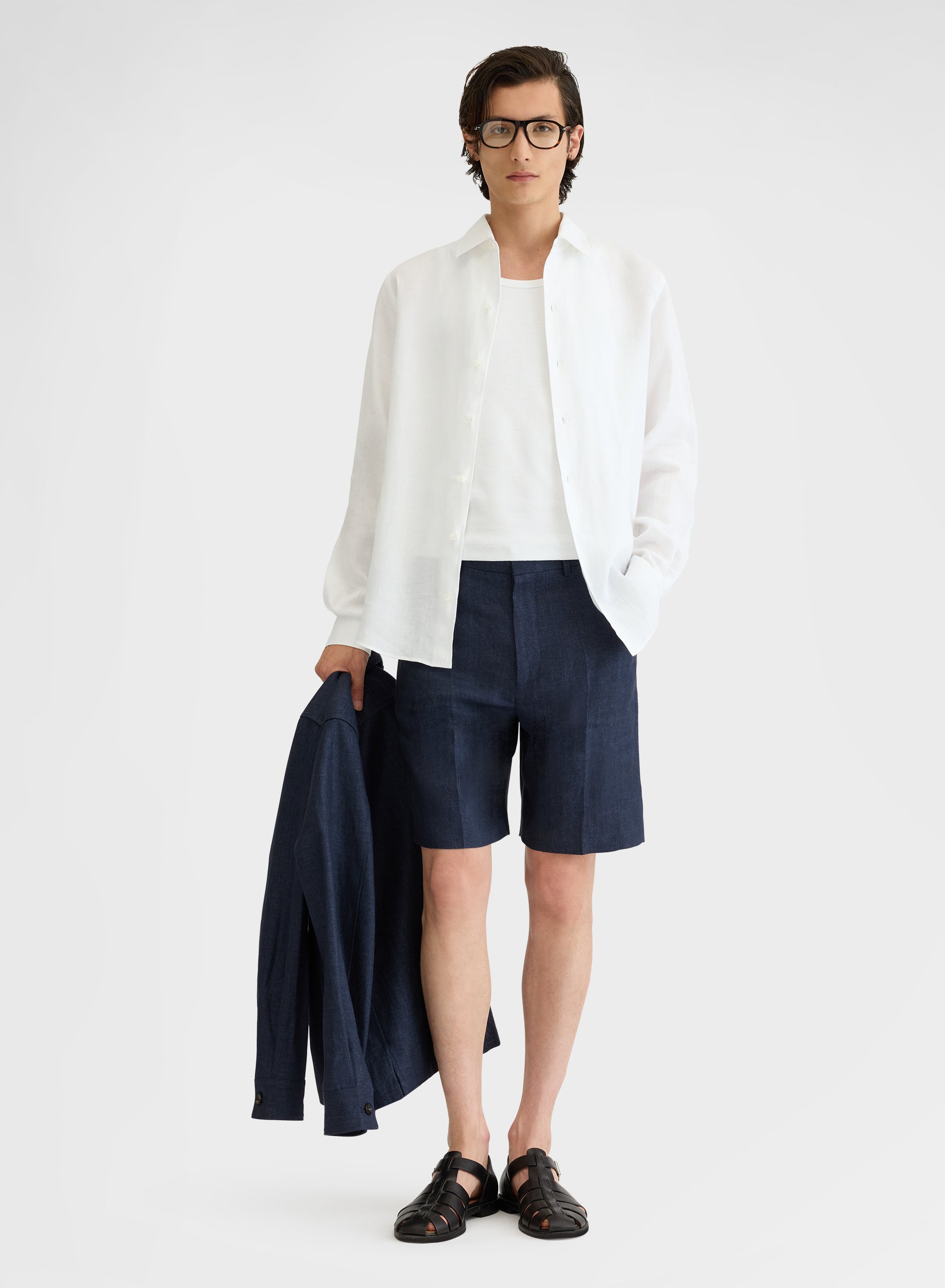 LIGHT LINEN SHIRT WHITE
