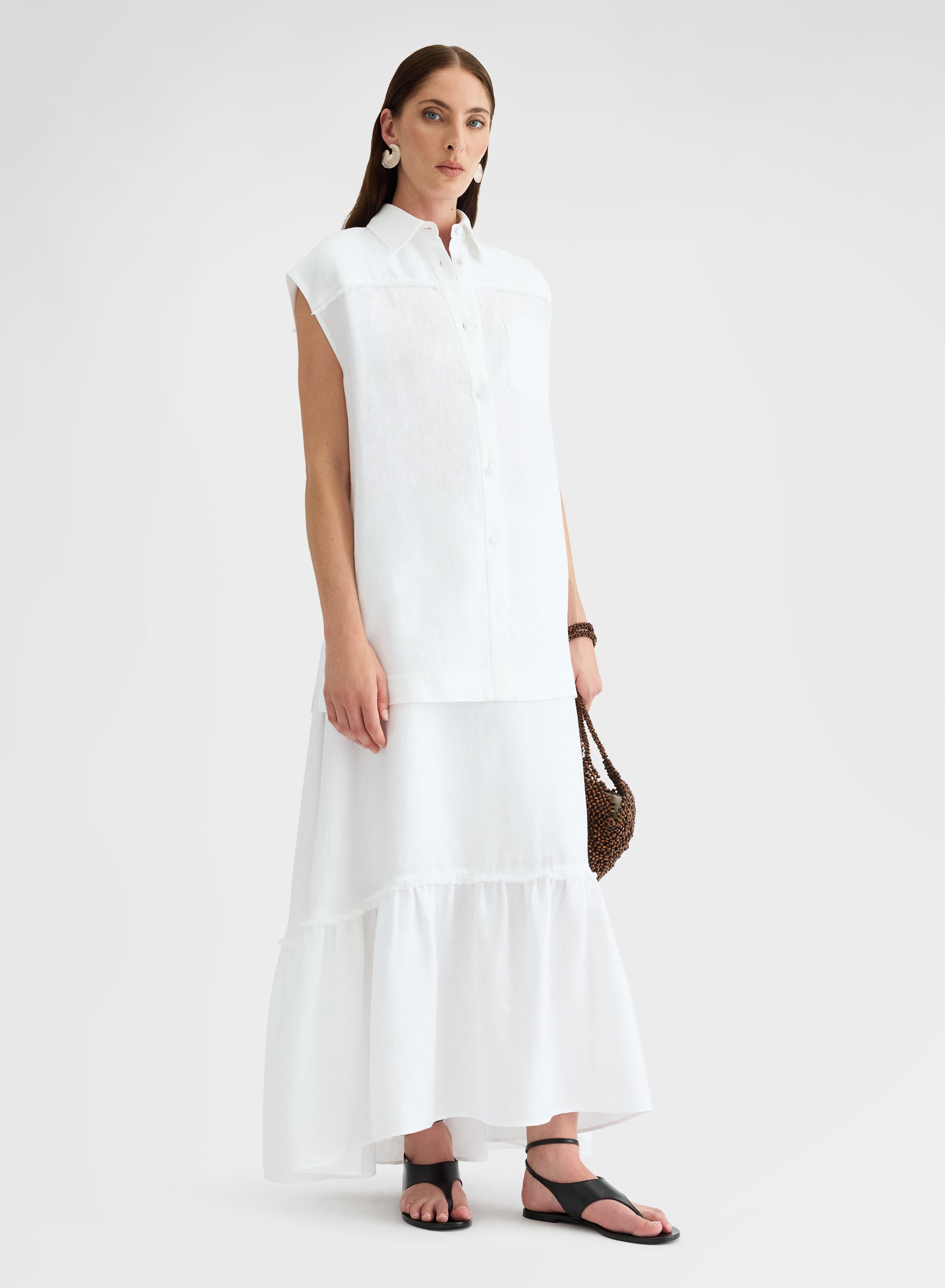 LIGHT LINEN SHIRT WHITE