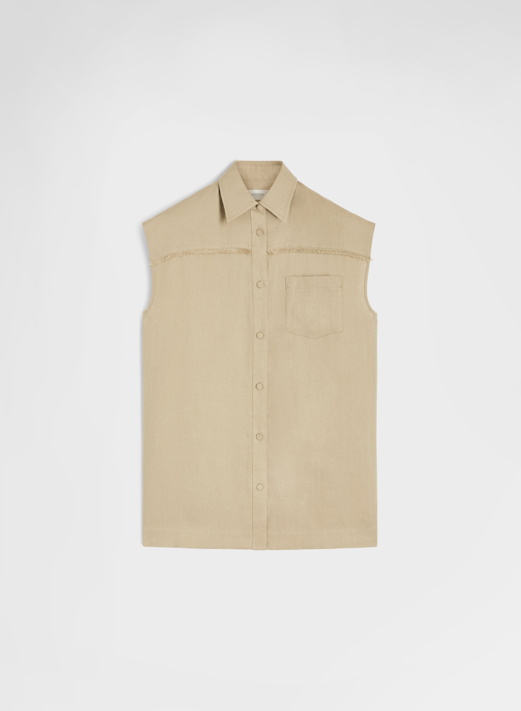 LIGHT LINEN SHIRT KHAKI