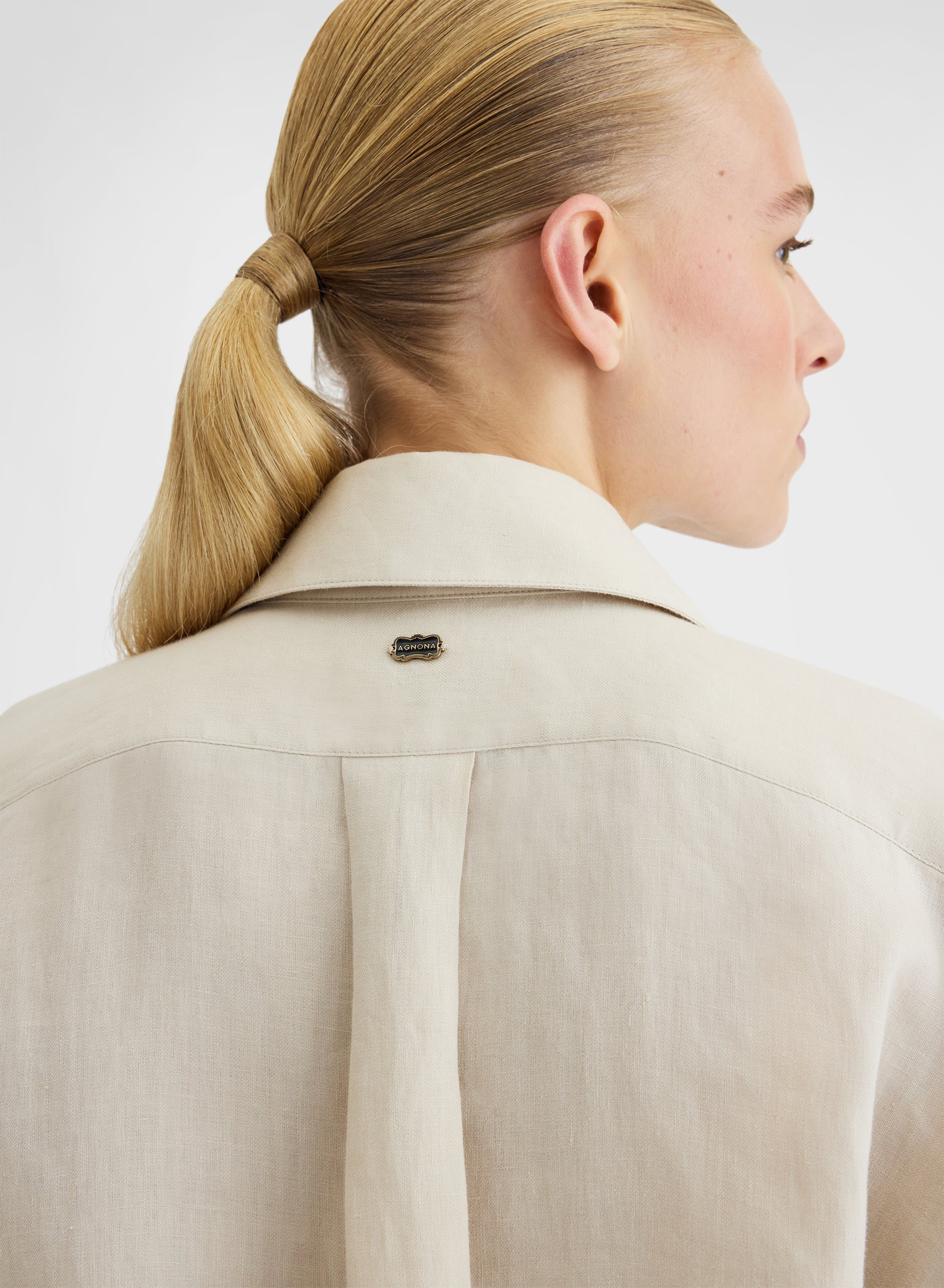 LIGHT LINEN SHIRT BEIGE