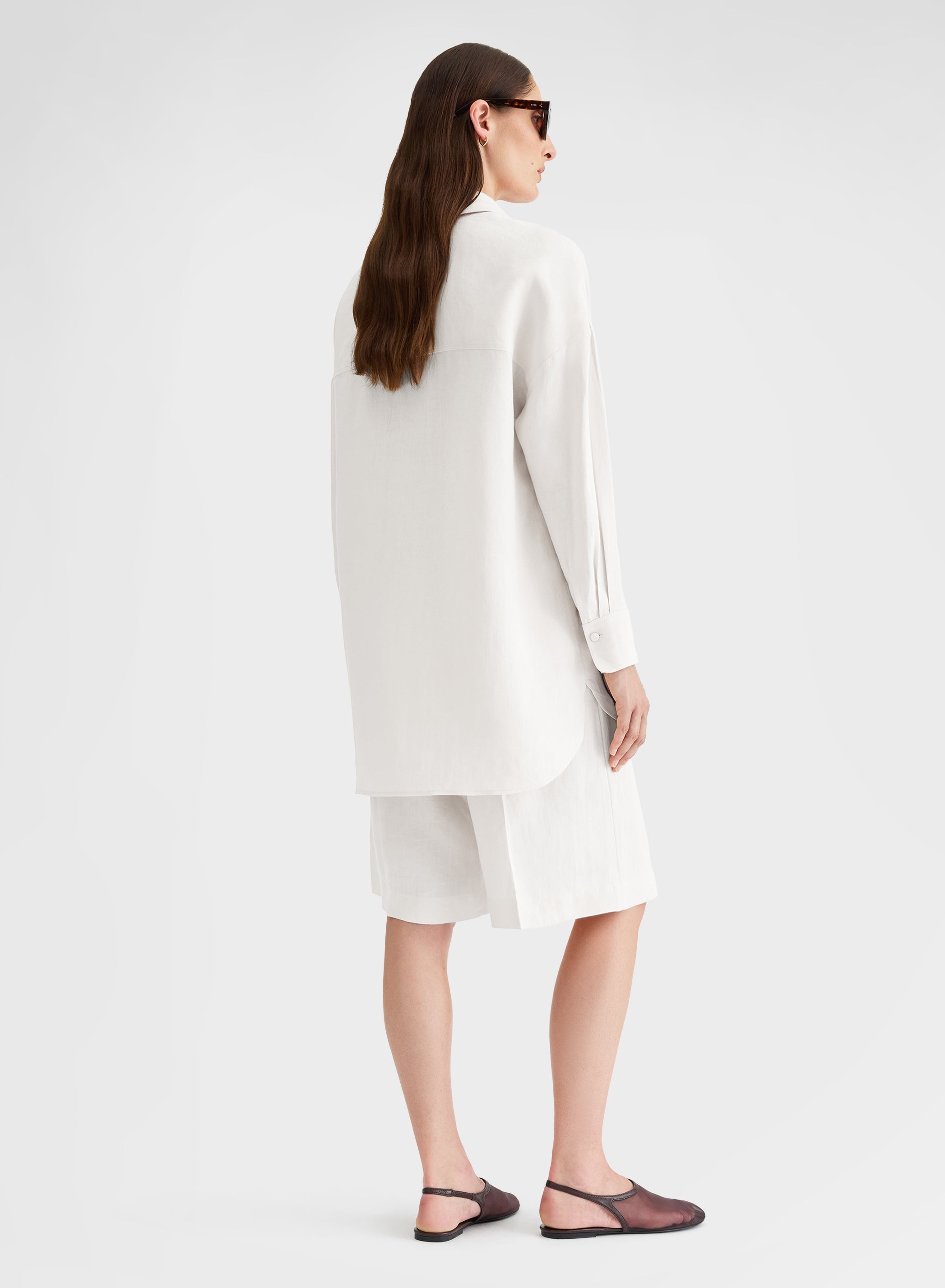 LIGHT LINEN SHIRT WHITE