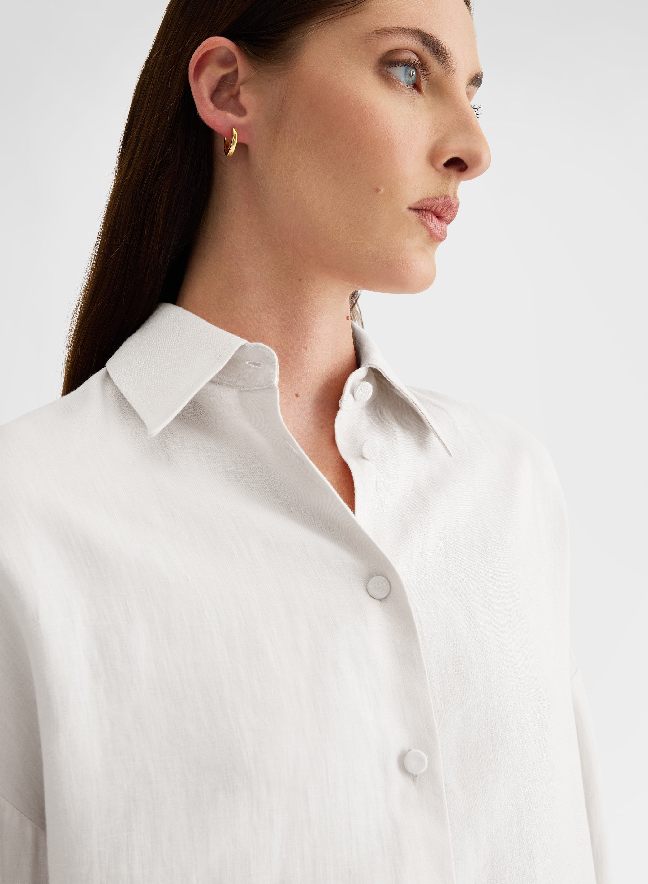 LIGHT LINEN SHIRT WHITE