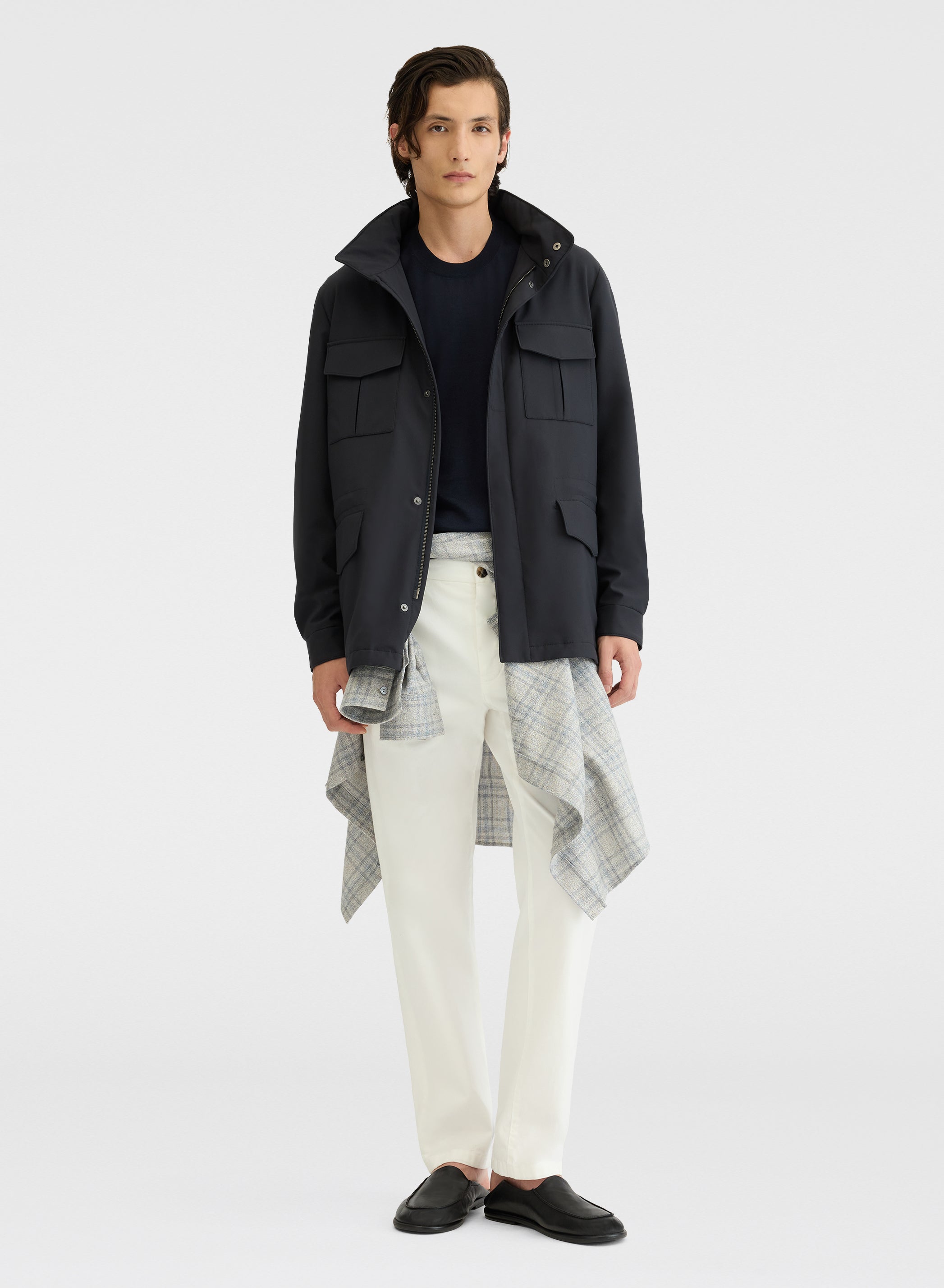 Man Spring Summer Coats & Jackets | Agnona Italian Luxury Outerwear