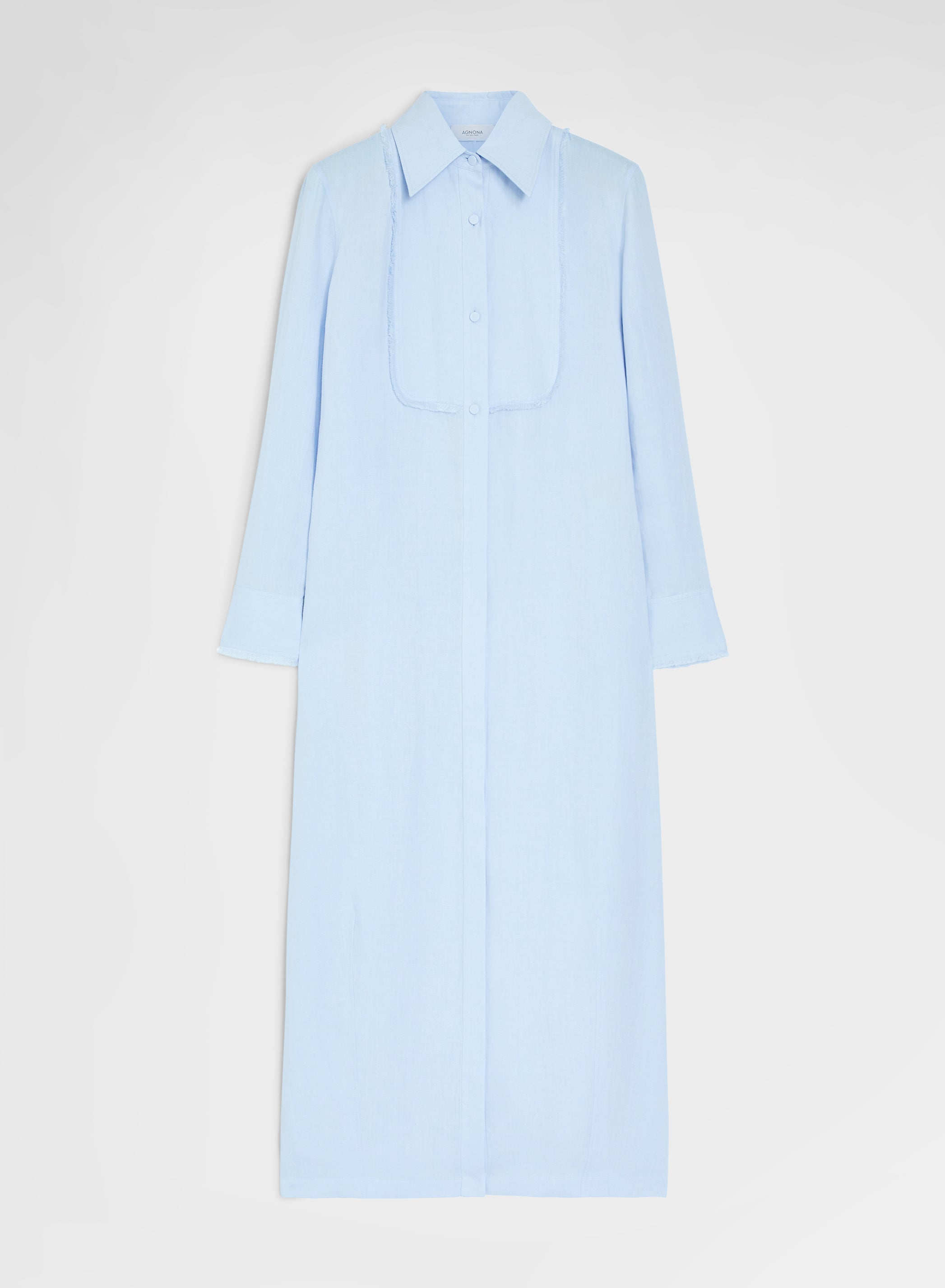 LIGHT LINEN DRESS CLOUD