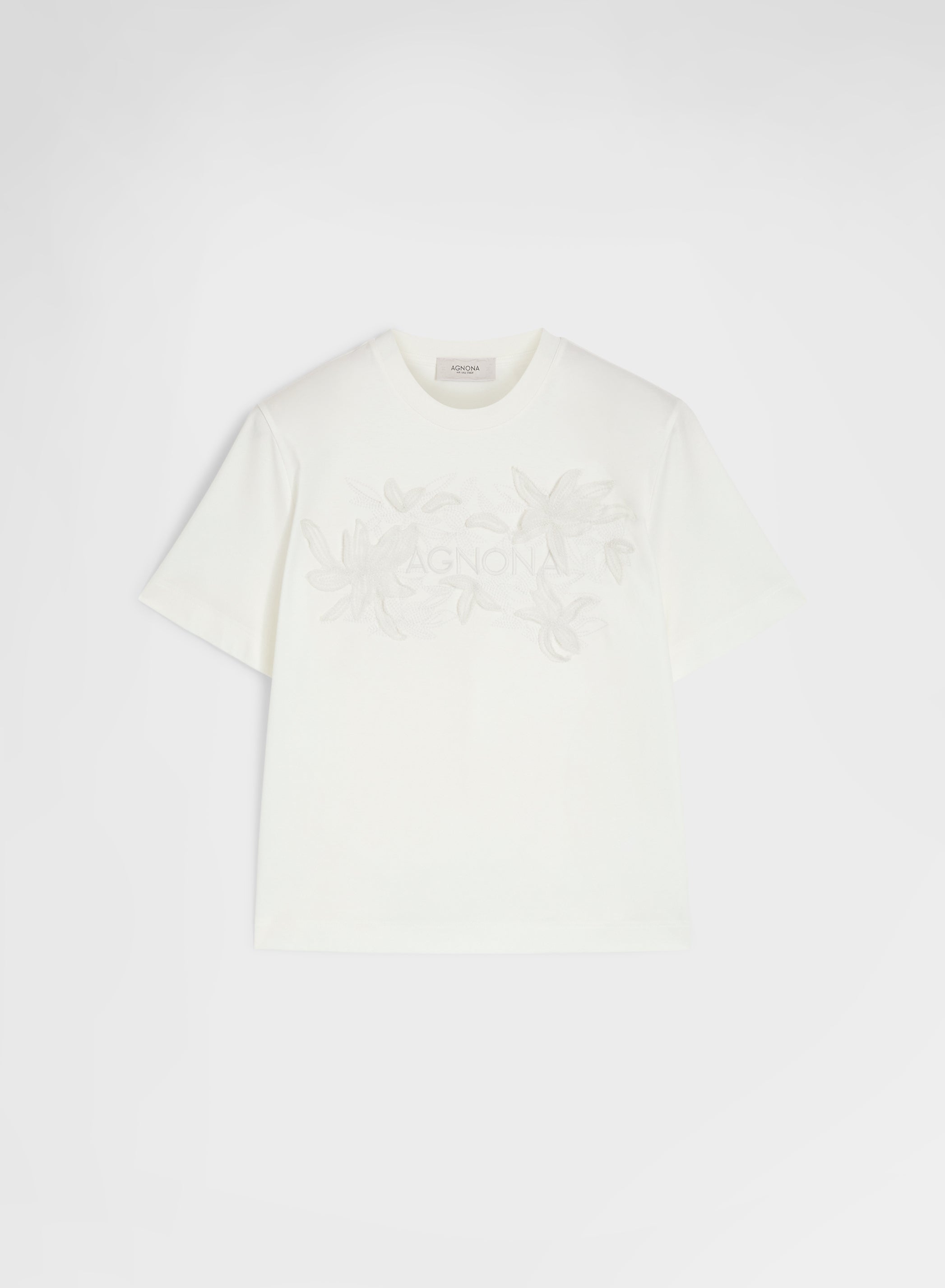 SILK TOUCH COTTON INTERLOCK TOP WHITE