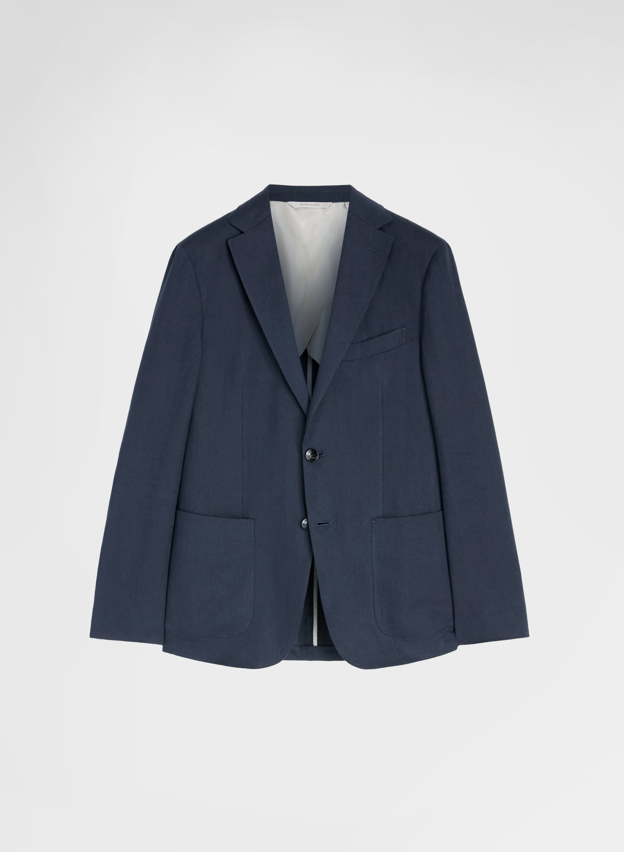 LIGHT LINEN JACKET NAVY
