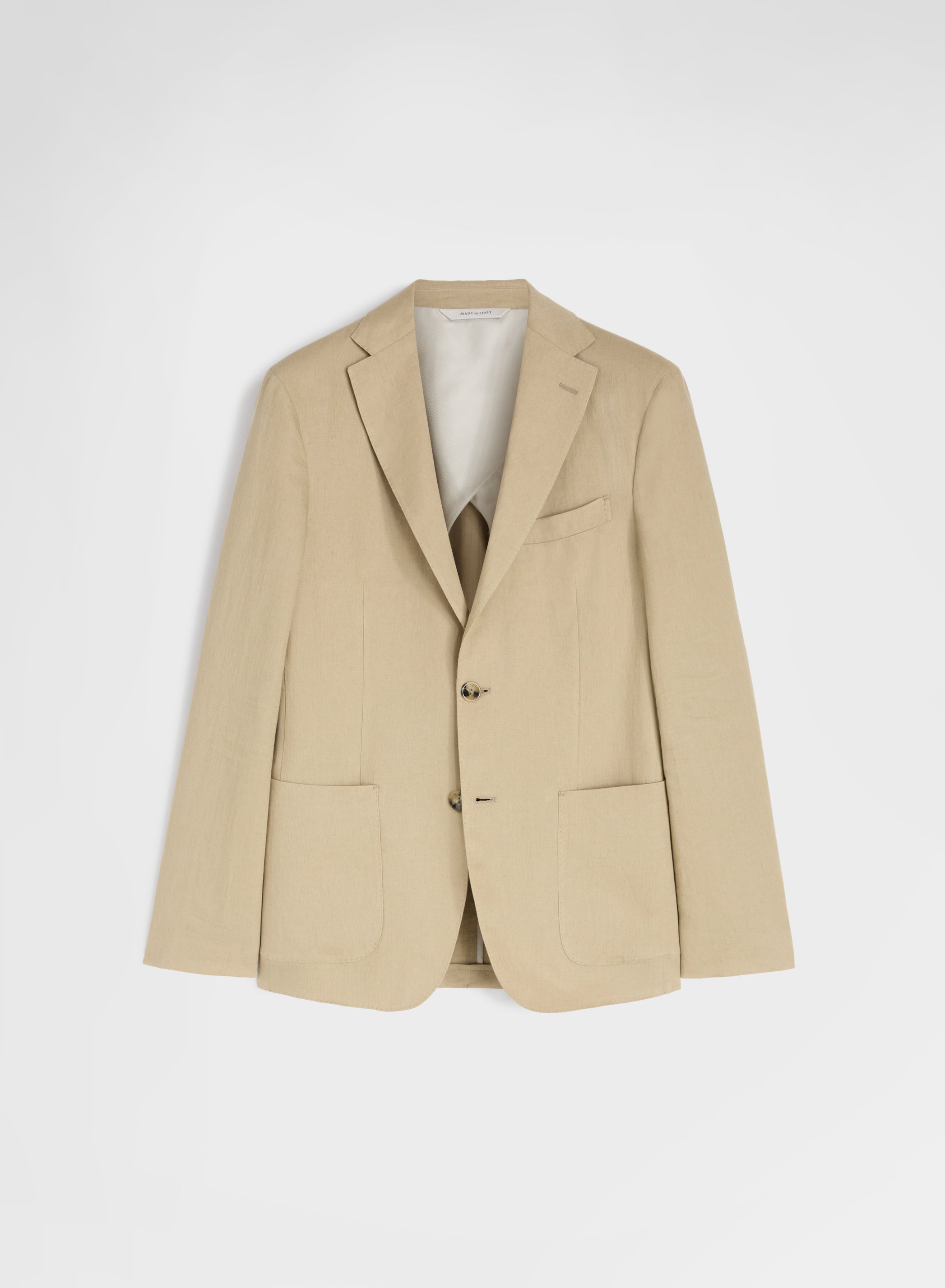 LIGHT LINEN JACKET KHAKI