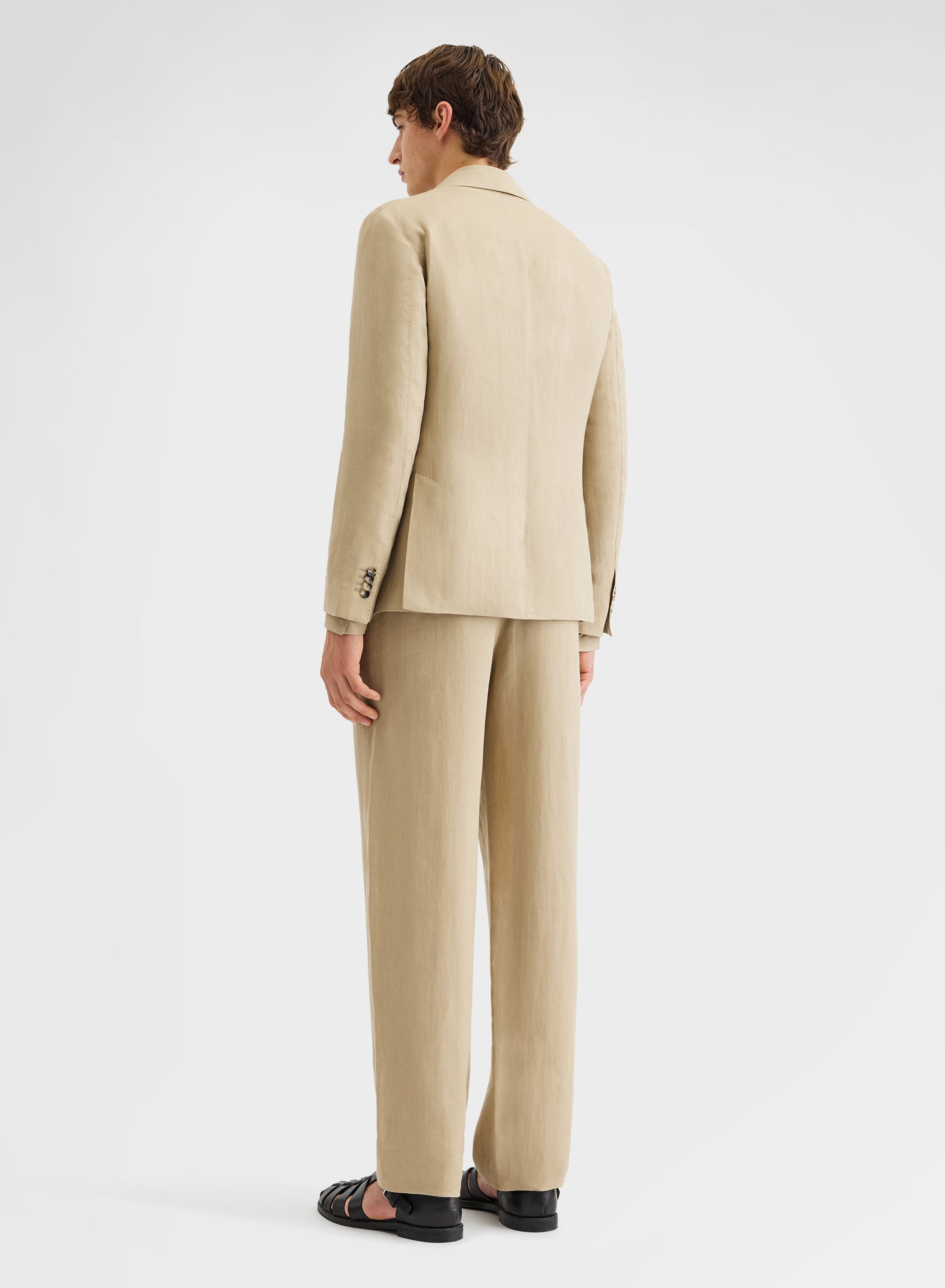 LIGHT LINEN JACKET KHAKI