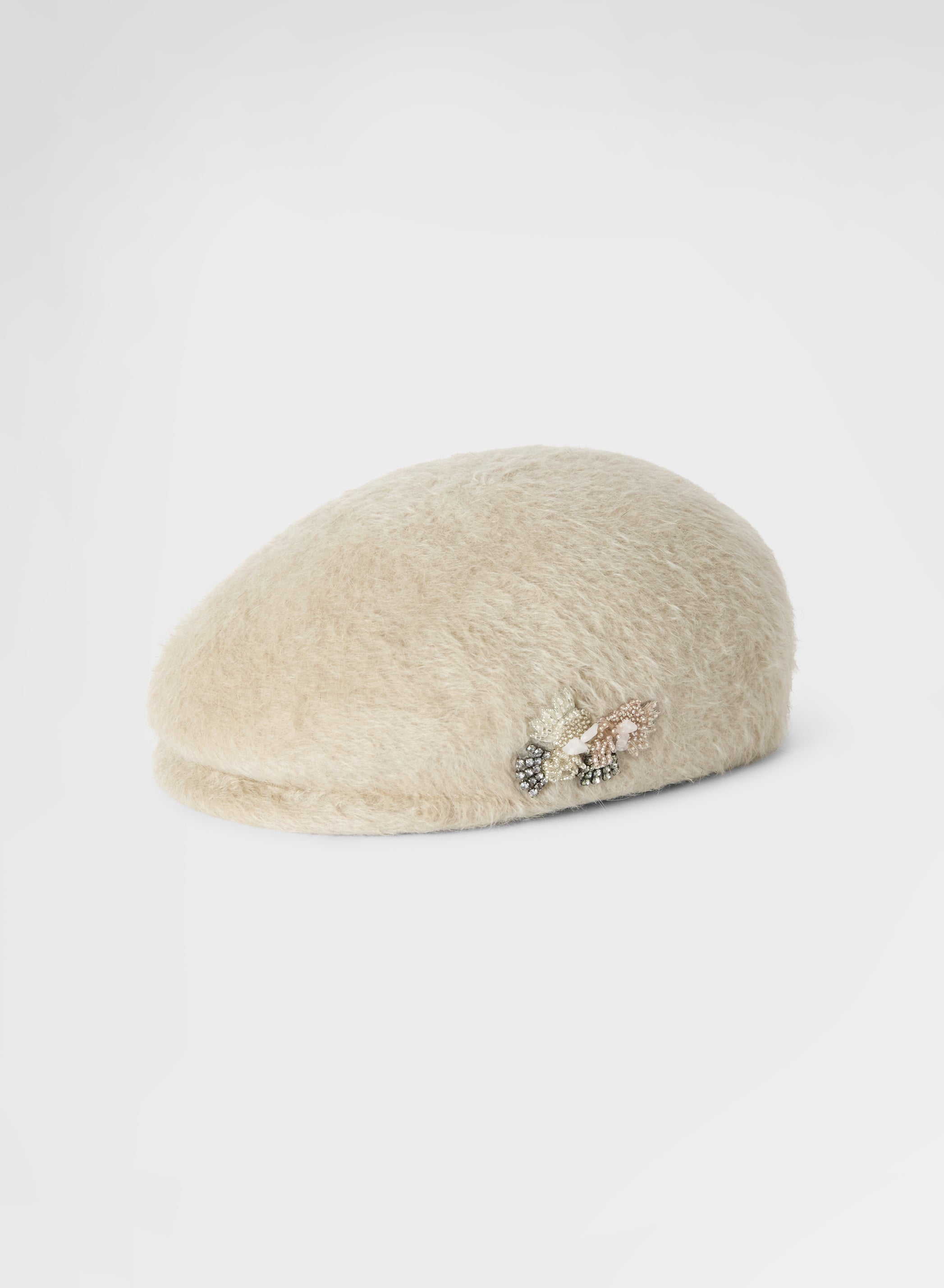 LAPIN FLAT CAP LIGHT GREIGE