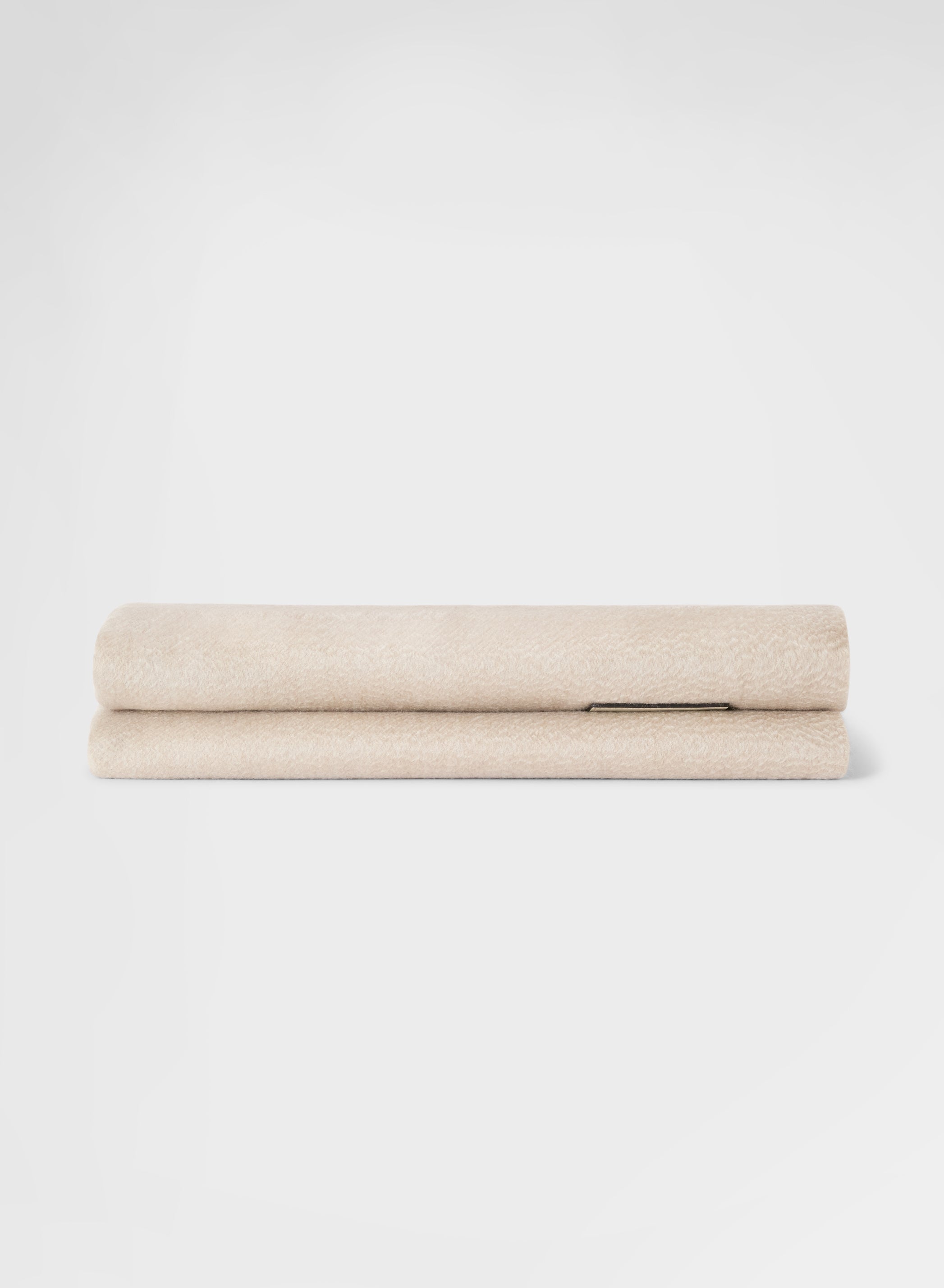 ZIBELLINATO CASHMERE PLAID LIGHT GREIGE