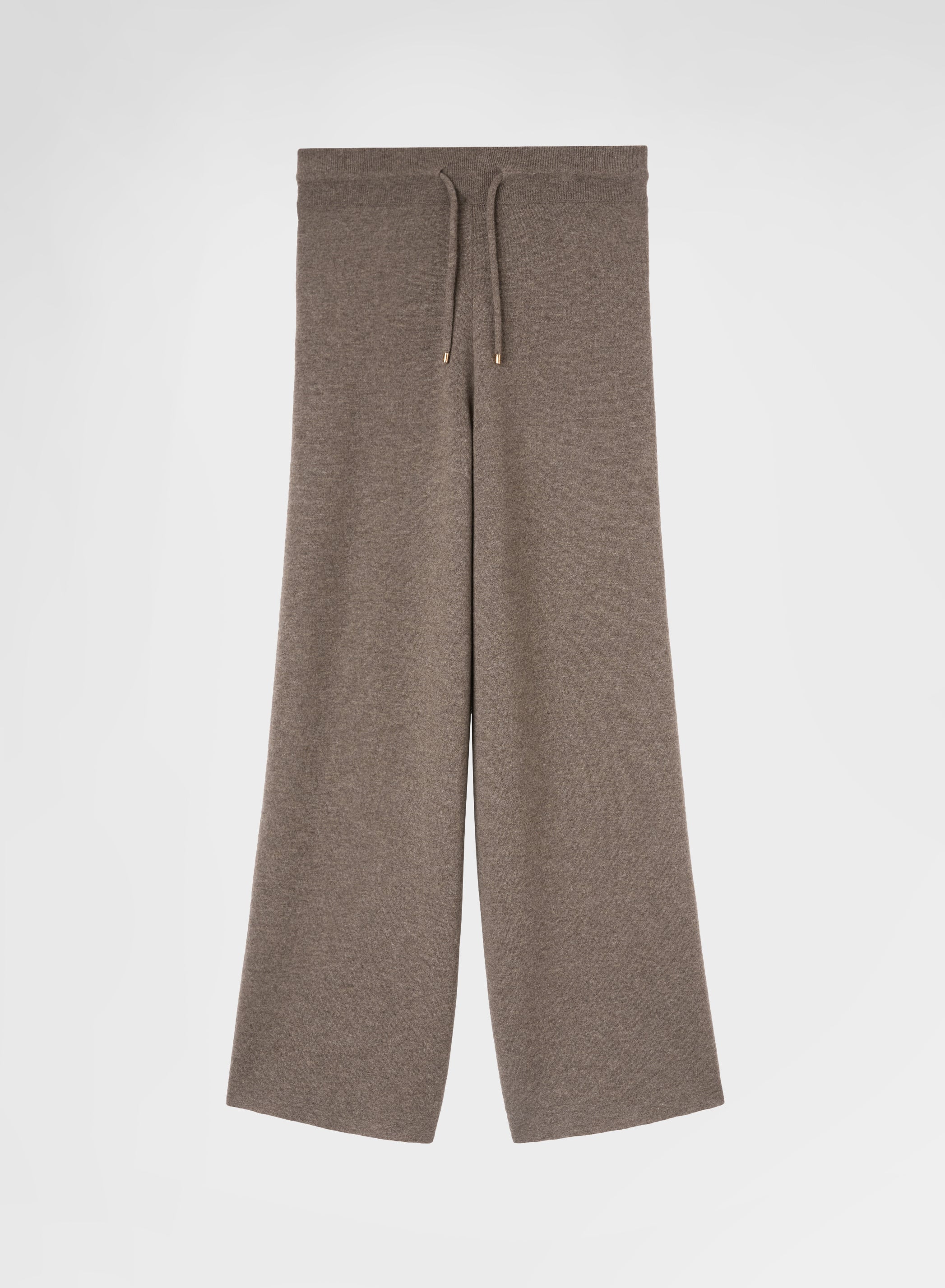 CASHMERE WOOL SILK JOGGERS MOCHA