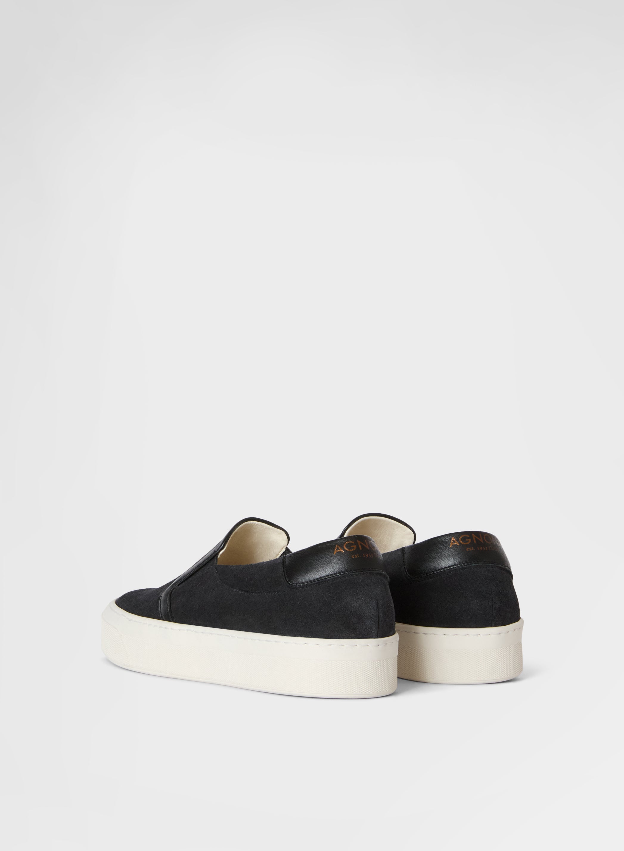 CASHMERE SLIP ON BLACK