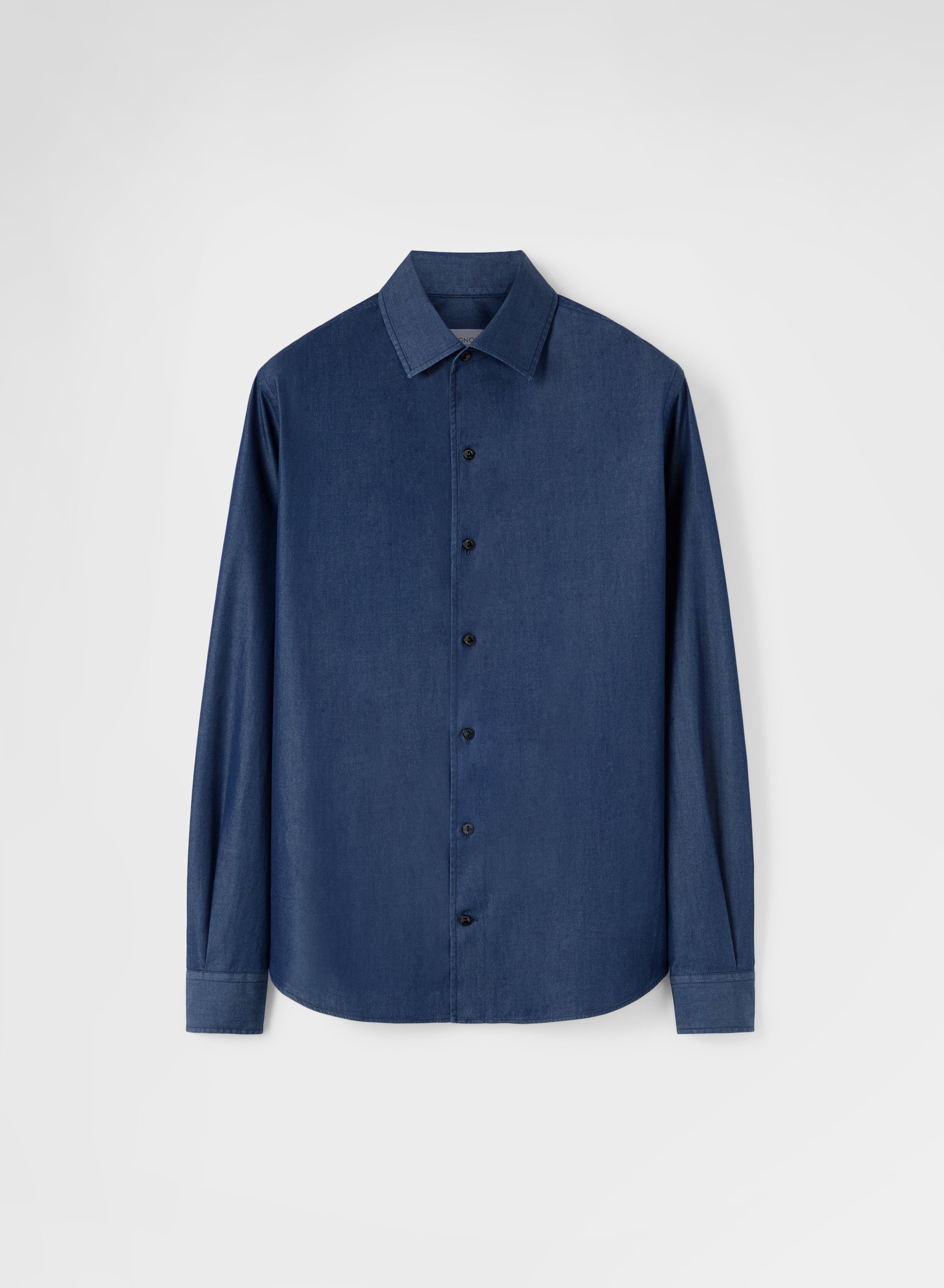 LIGHT DENIM ONE PIECE COLLAR SHIRT NIGHT