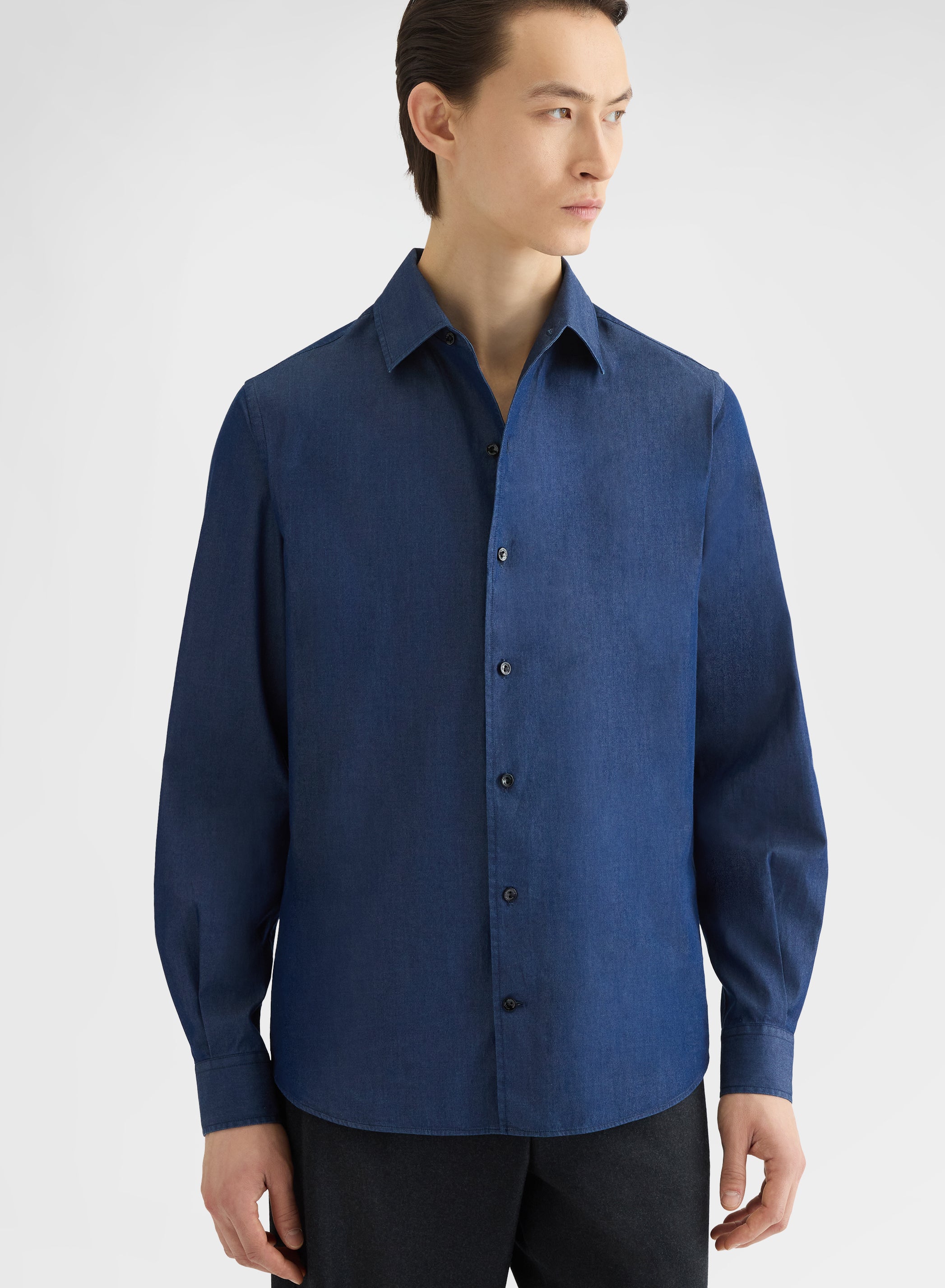 Man Fall Winter Shirts | Agnona Wool & Cotton Shirts