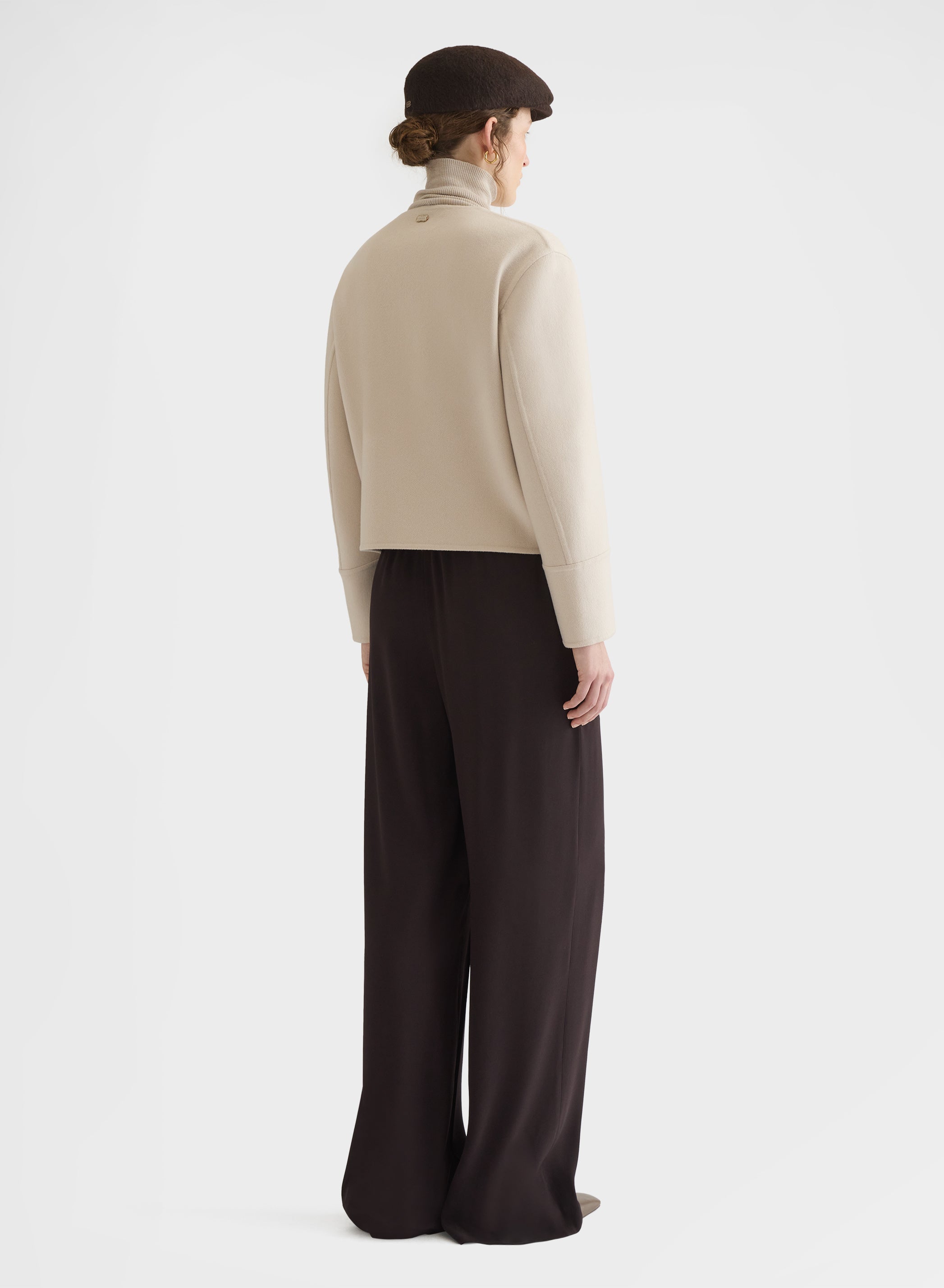 80-90s BESPOKE AGNONA Pure Cashmere Coat Agnona Men's Single