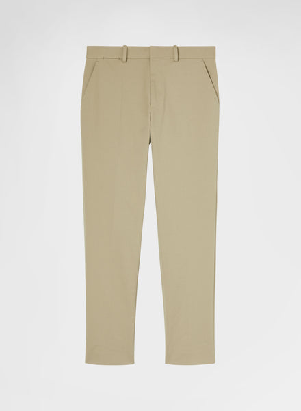 パンツ still by hand cotton gabardine chino Cotton Gabardine Flat Front Trousers Havana